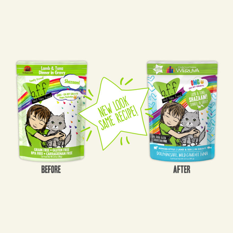 Weruva OMG Pouch Shazaam! Lamb & Tuna