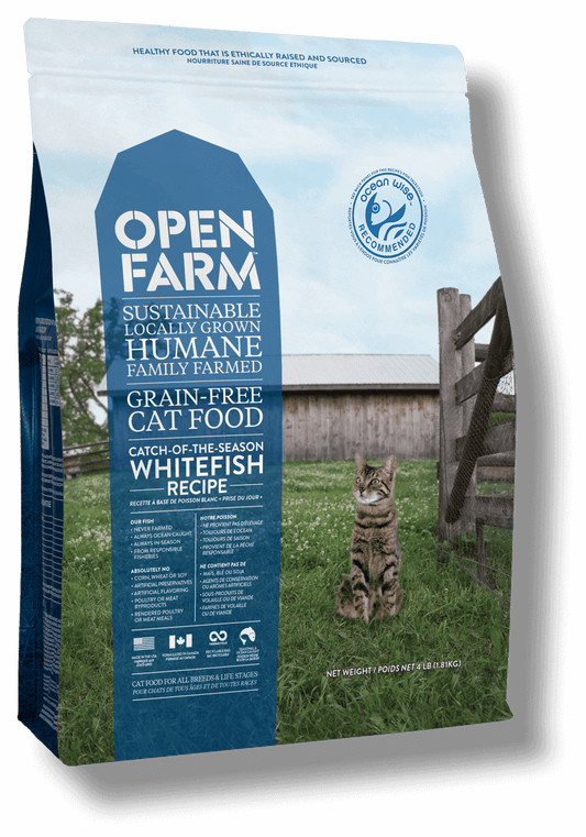 OPEN FARM Grain-Free Catch-Of-The-Season Whitefish Recipe for Cats