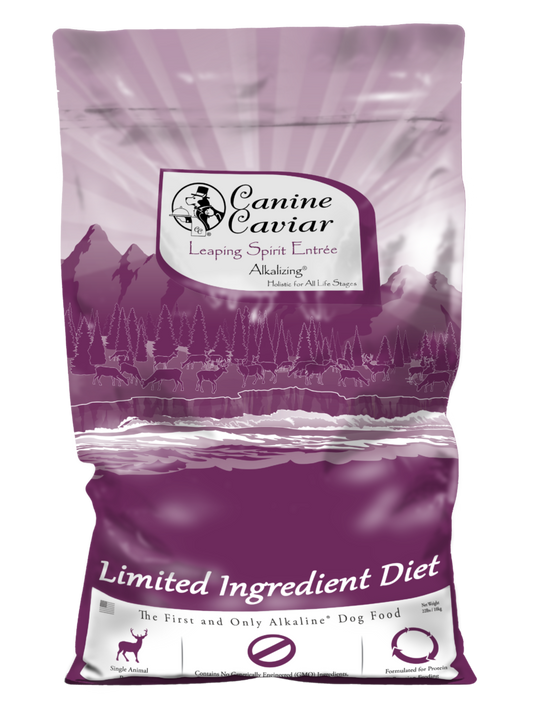 Canine Caviar Leaping Spirit Grain-Free Venison Dry Dog Food