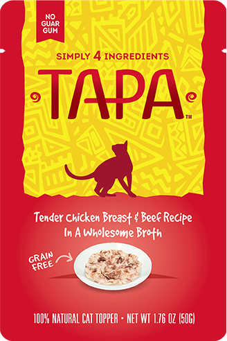 TAPA Tender Chicken Breast & Beef In A Wholesome Broth