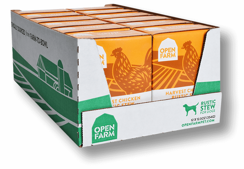 OPEN FARM Grain-Free Harvest Chicken Stew Rustic Blend for Dogs