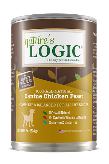 Nature's Logic Chicken Feast Canned Food for Dogs