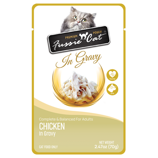 Fussie Cat Chicken In Gravy For Cats