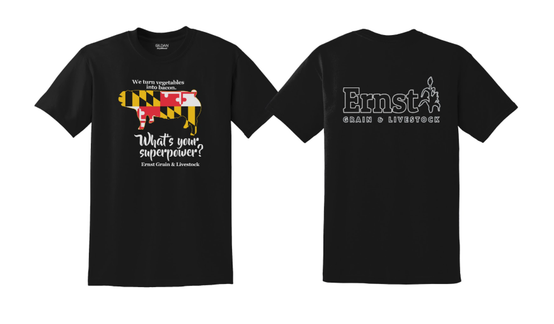 Ernst Grain & Livestock MD Pig Superpower T-Shirt