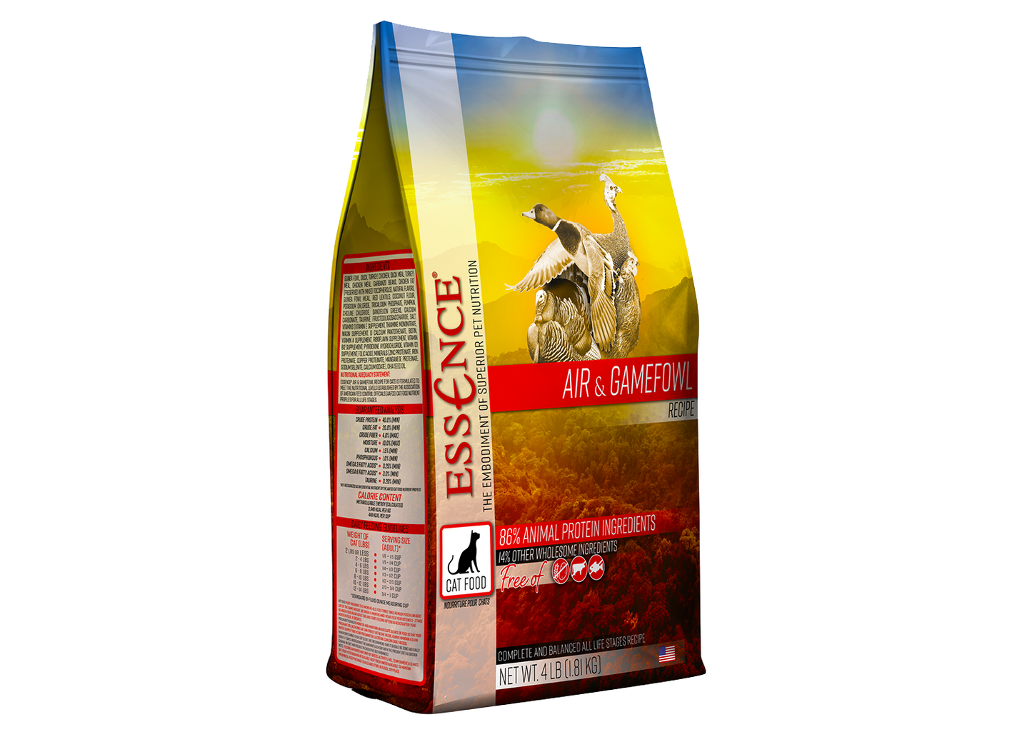 Essence Pet Foods Air Gamefowl Dry Cat Food Hearty Pet