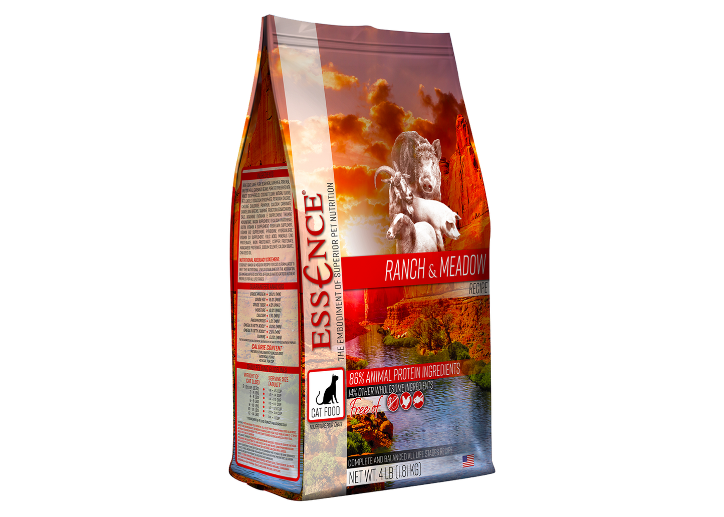 Essence Pet Foods Ranch & Meadow Dry Cat Food