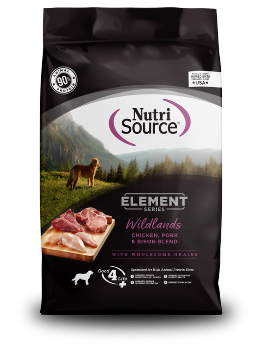 Nutrisource Element Series Wildlands Blend Dry Dog Food