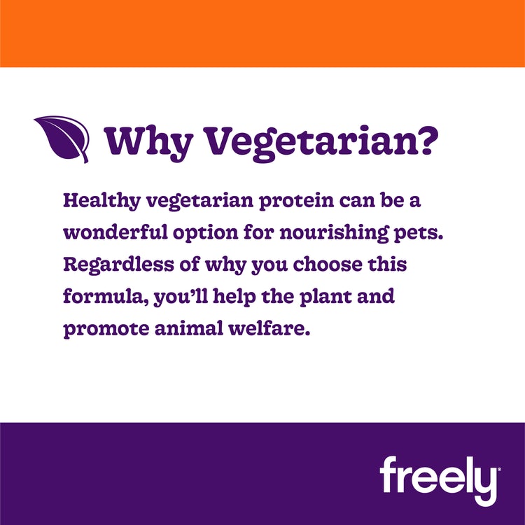 Freely Vegetarian Recipe for Adult Dogs Wet Food