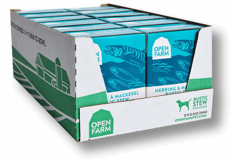 OPEN FARM Grain-Free Herring & Mackerel Rustic Blend for Dogs