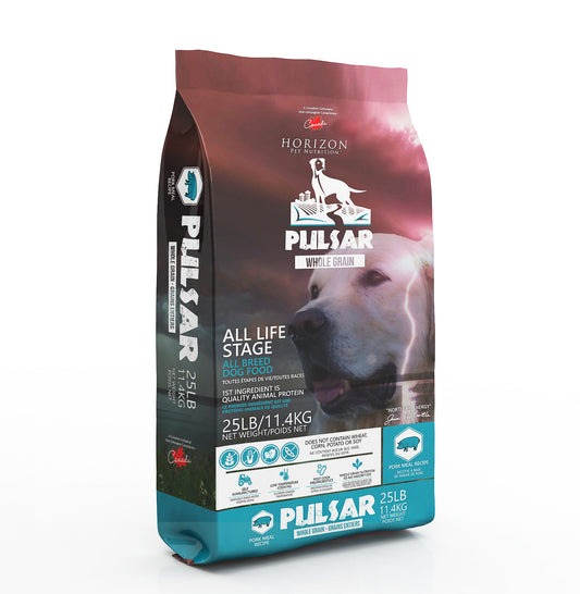 Horizon Pulsar Whole Grain Pork All Life Stages Dry Dog Food