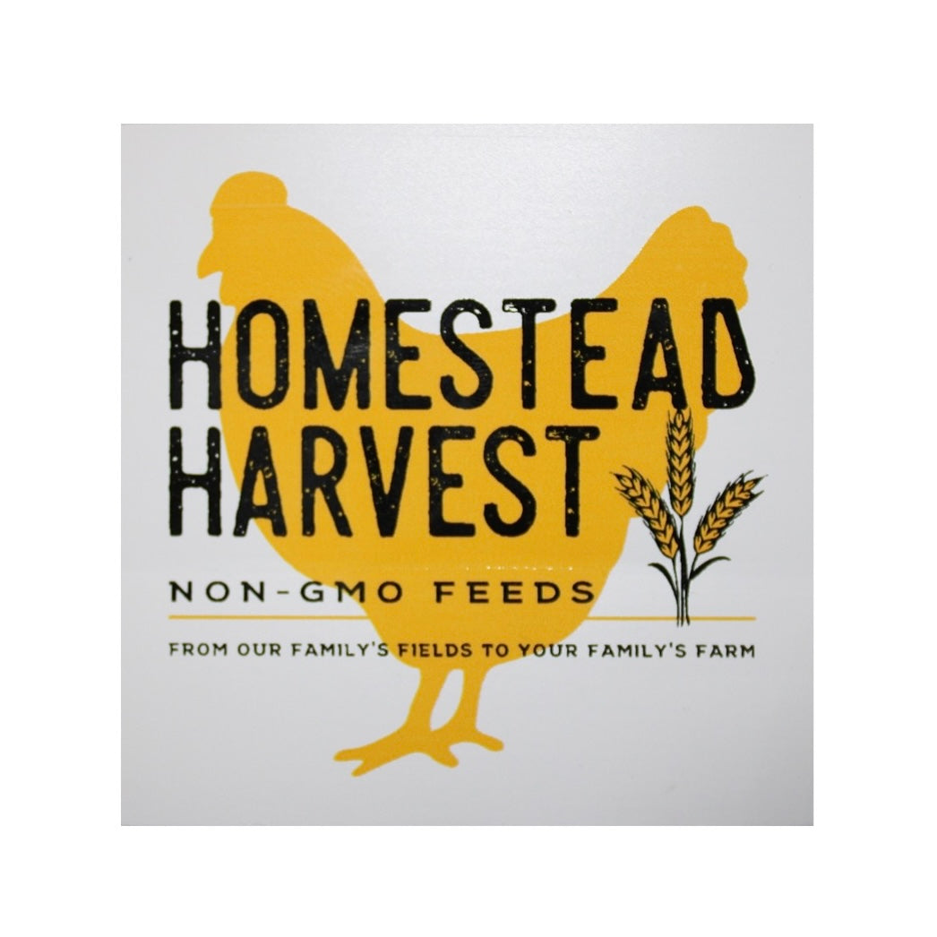Homestead Harvest Chicken Decal