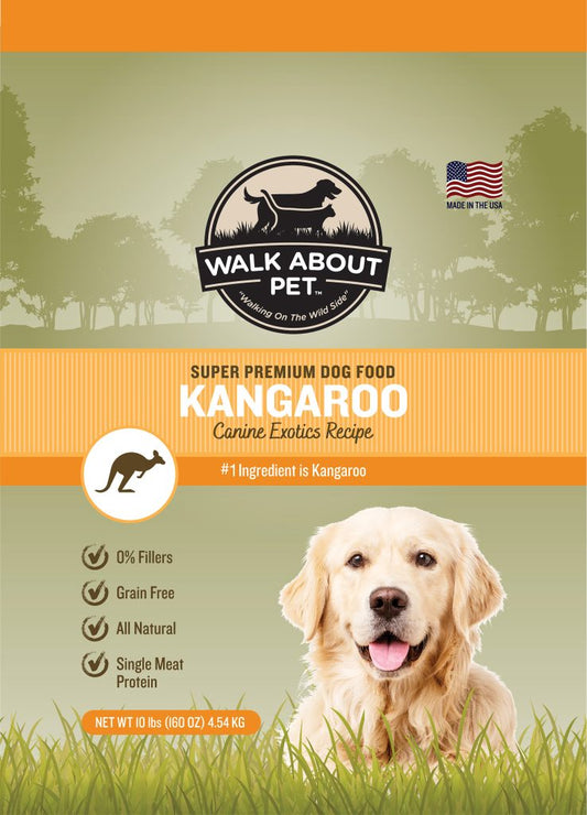 Walk About Super Premium Kangaroo Dry Dog Food