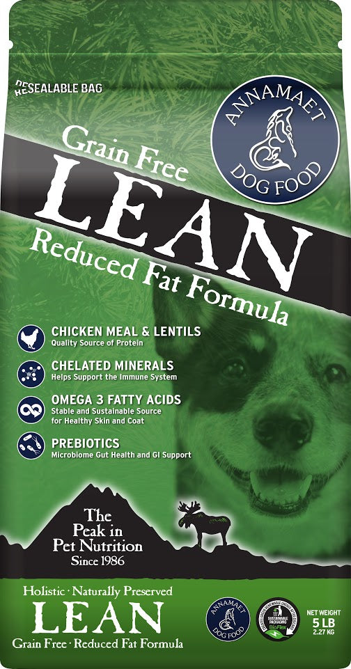 Annamaet Grain Free Lean Reduced Fat Formula Dog Food