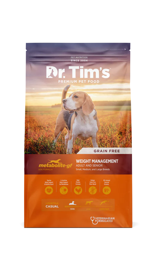 Dr. Tim's Metabolite Grain Free Formula Dog Food
