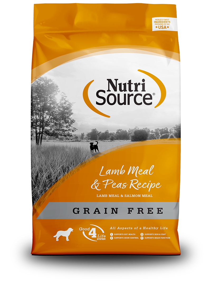 Nutrisource Grain Free Lamb Meal and Pea Dry Dog Food