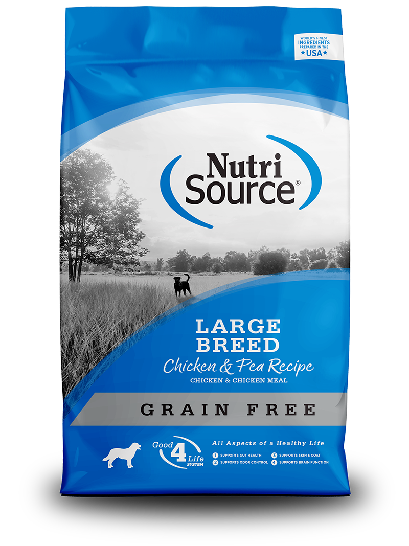 Nutrisource Grain Free Large Breed Chicken and Pea Dry Dog Food