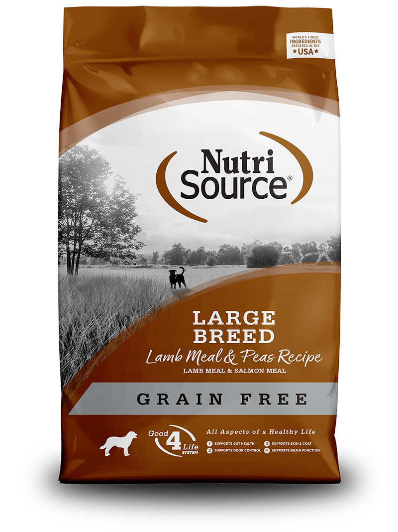 Nutrisource Grain Free Large Breed Lamb Meal Dry Dog Food