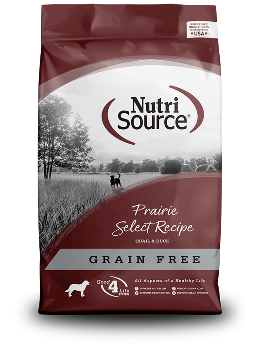 Nutrisource Grain Free Prairie Select Dry Dog Food