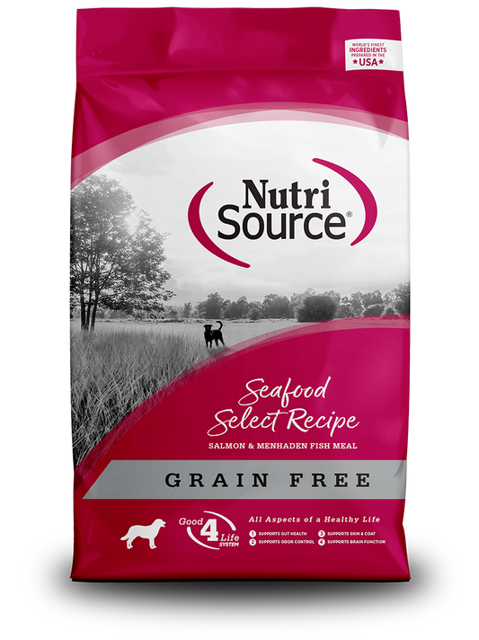 Nutrisource Grain Free Seafood Select Dry Dog Food