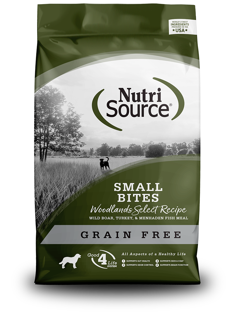 Nutrisource Grain Free Small Bites Woodlands Select Formula