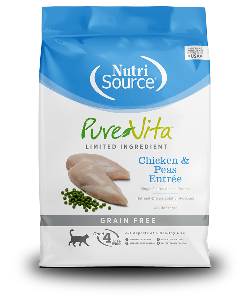 PureVita Grain Free Chicken & Peas Dry Cat Food