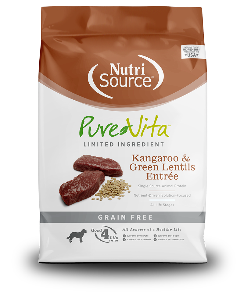 PureVita Grain Free Kangaroo & Green Lentils Dry Dog Food