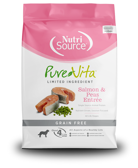 PureVita Grain Free Salmon & Peas Dry Dog Food