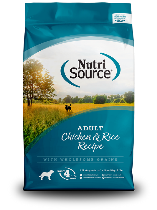 Nutrisource Adult Chicken & Rice Formula