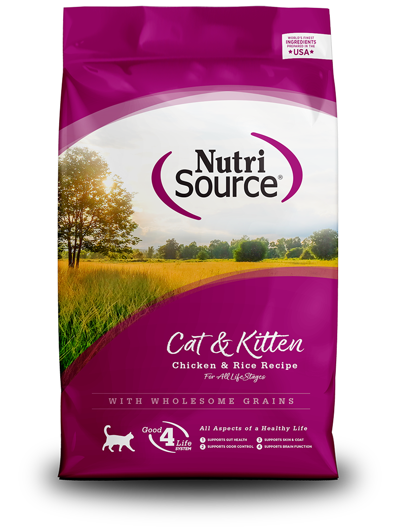 Nutrisource Cat & Kitten Chicken & Rice Formula