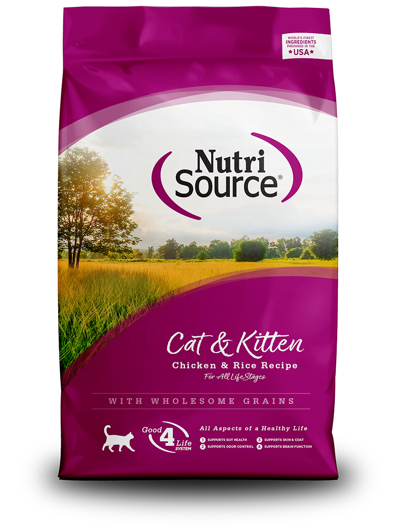 Nutrisource Cat and Kitten Chicken and Rice Formula
