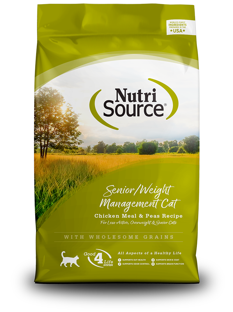 Nutrisource Senior/Weight Management Chicken and Peas Formula