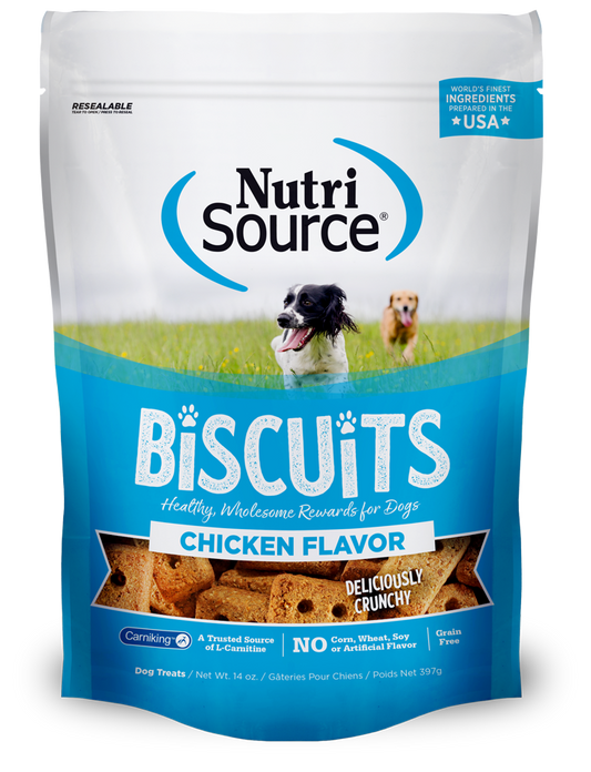 Nutrisource Grain Free Chicken Biscuit Dog Treats