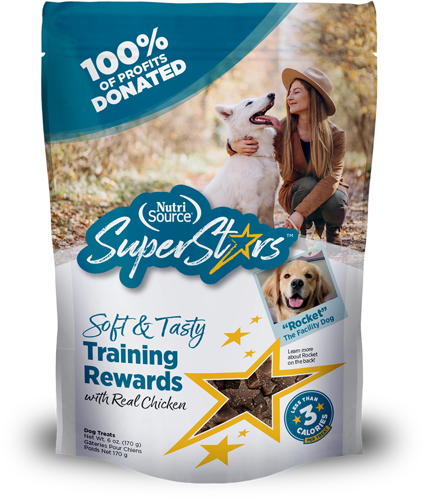 Nutrisource SuperStars Soft and Tasty Training Treats with Chicken