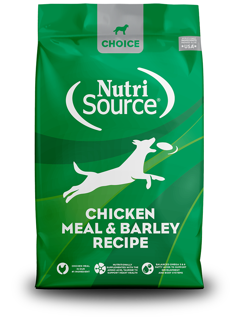 Nutrisource Choice for Dogs Chicken Meal & Barley