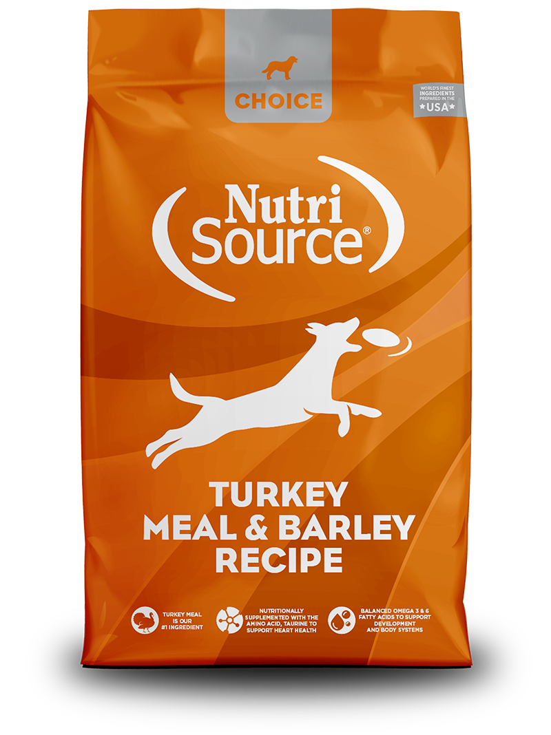 Nutrisource Choice for Dogs Turkey Meal & Barley Recipe