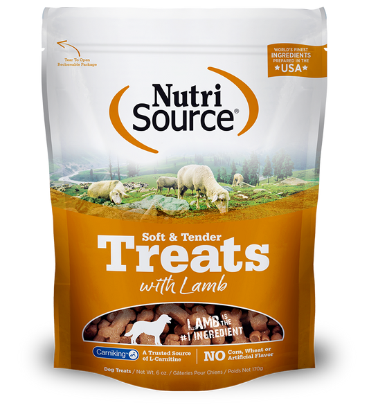 Nutrisource Soft and Tender Lamb Dog Treats