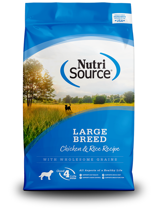 Nutrisource Large Breed Adult Chicken & Rice Dry Dog Food