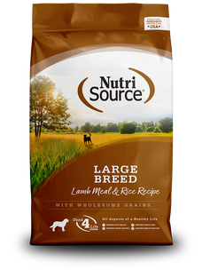 Nutrisource lamb best sale meal and rice
