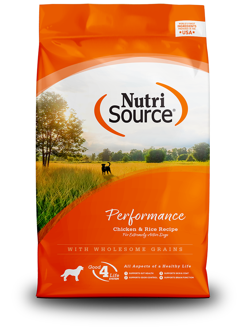 Nutrisource Performance Chicken & Rice Formula