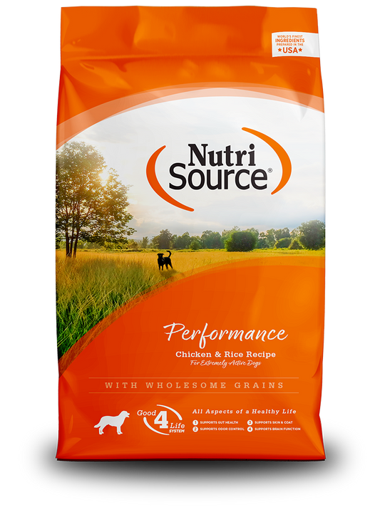 Nutrisource Performance Chicken & Rice Formula