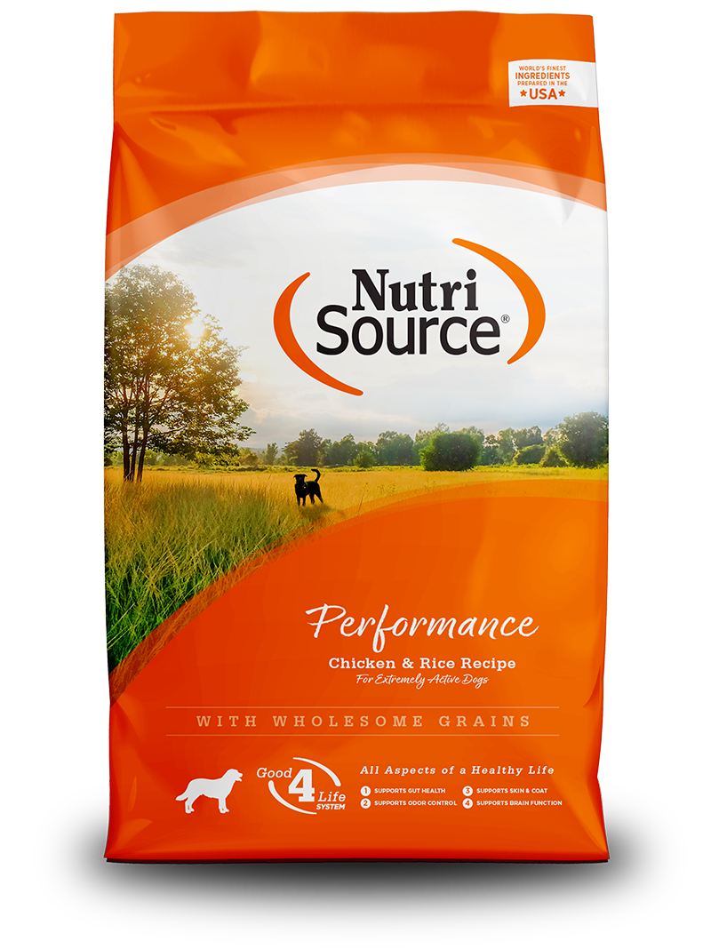 Nutrisource Performance Chicken and Rice Formula