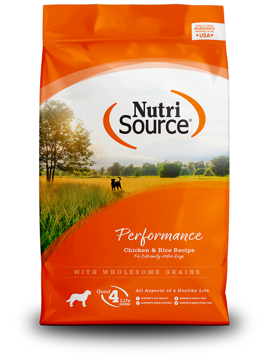 Nutrisource Performance Chicken and Rice Formula