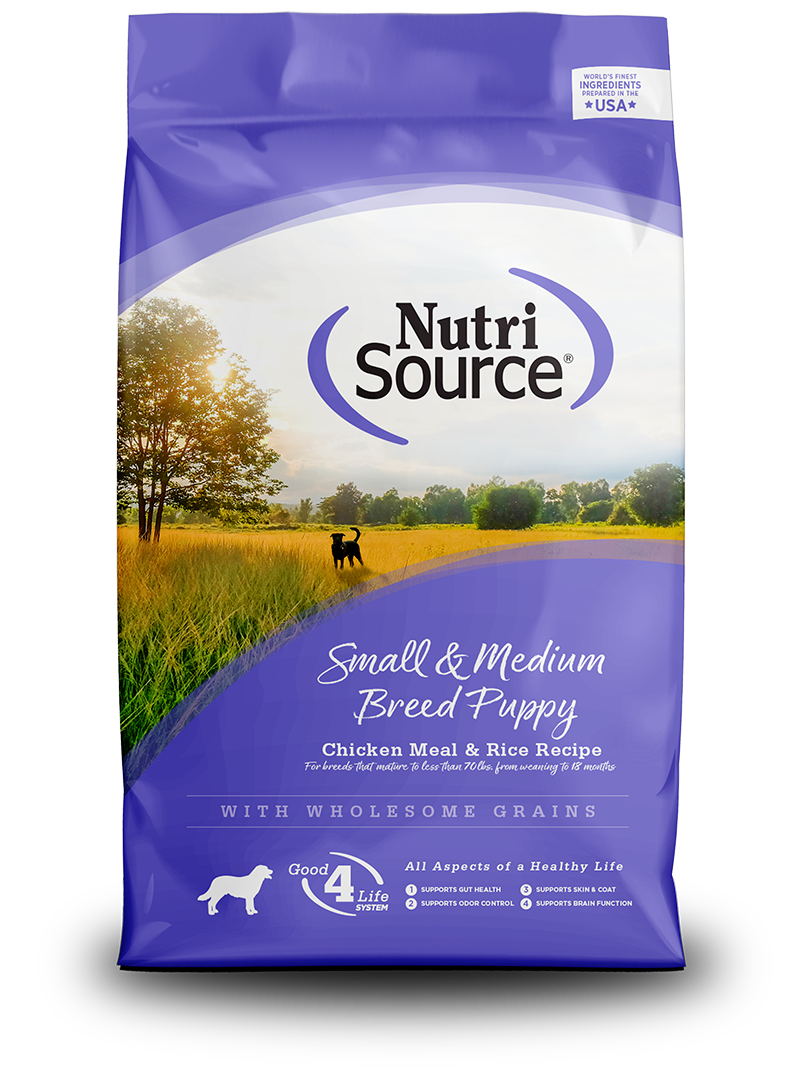 Nutrisource Small and Medium Breed Puppy Chicken & Rice Formula
