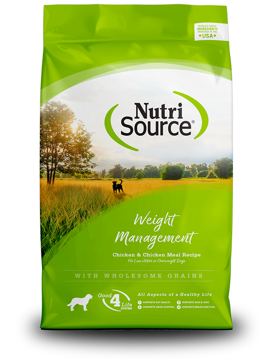 Nutrisource Weight Management Chicken & Chicken Meal Formula