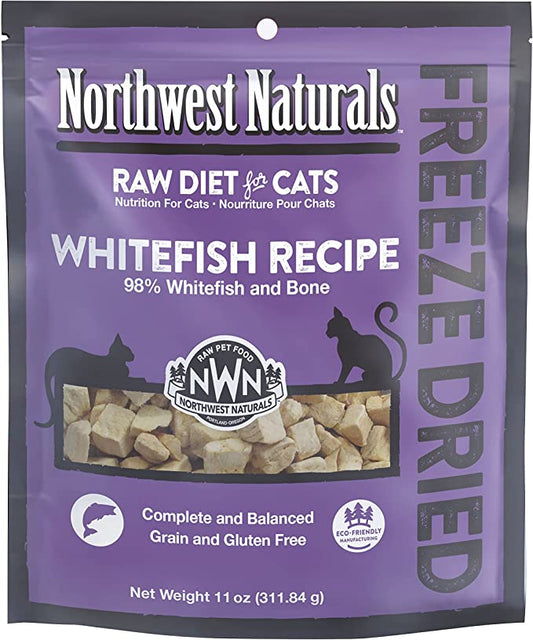 Northwest Naturals Freeze-Dried Whitefish Recipe for Cats