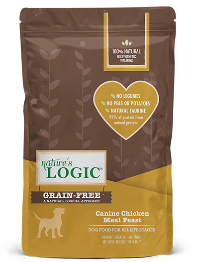 Nature's Logic Grain Free Chicken Meal Feast Dry Dog Food