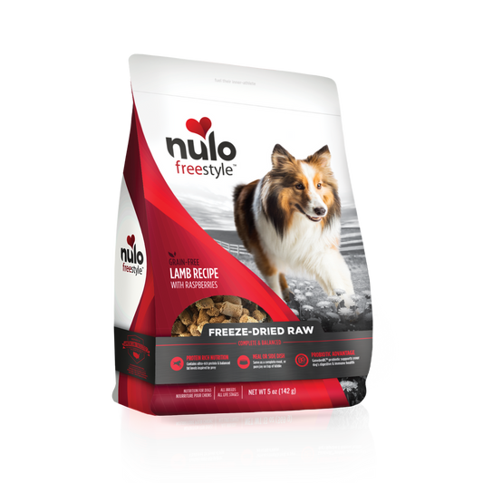 Nulo Freestyle Freeze-Dried Raw Lamb with Raspberries for Dogs