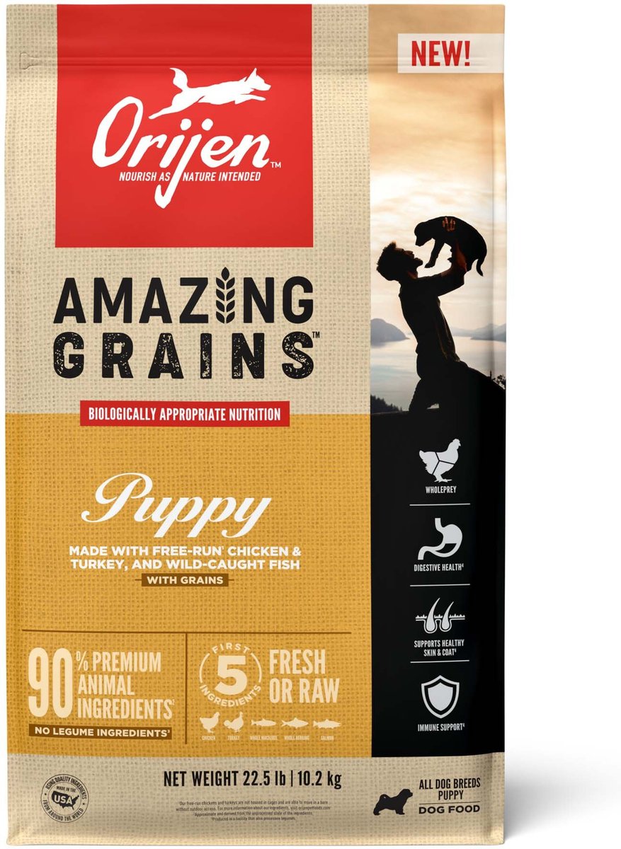 Orijen Amazing Grains Dry Puppy Food