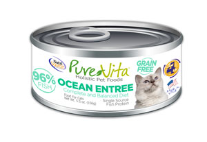 PureVita Grain Free Ocean Entree Canned Cat Food