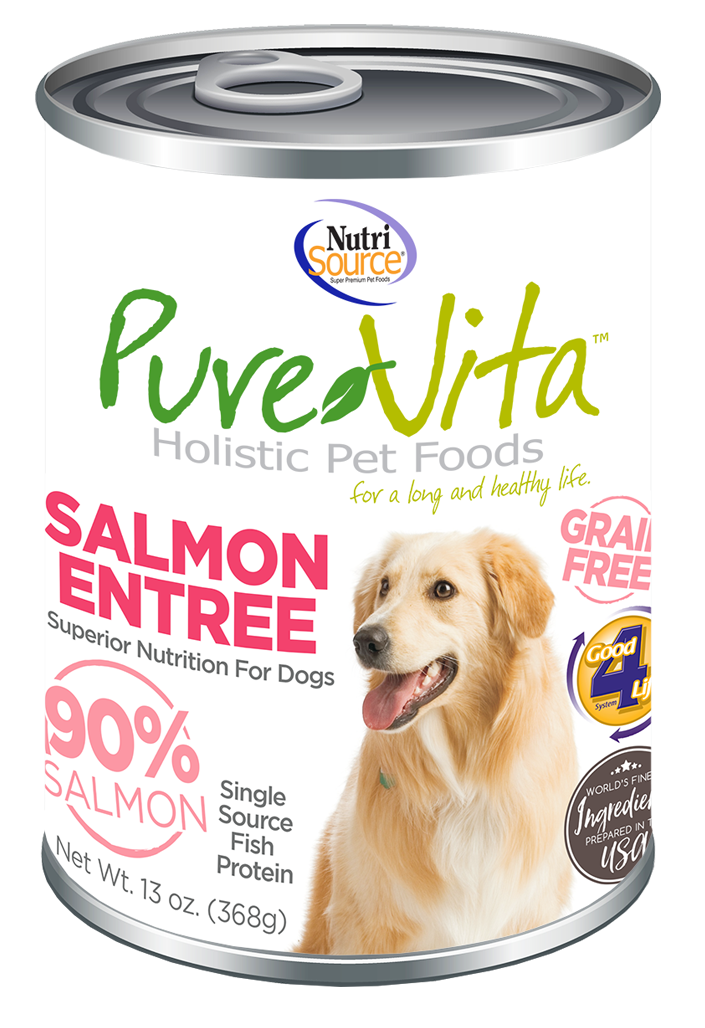 PureVita Grain Free Salmon Entrée Wet Dog Food